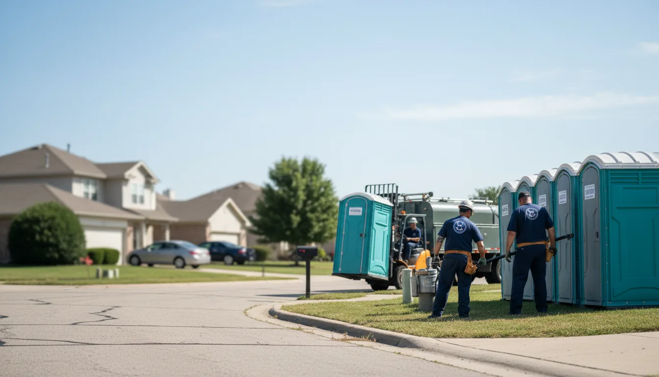 Porta Potty Rental in Prosper, TX near me